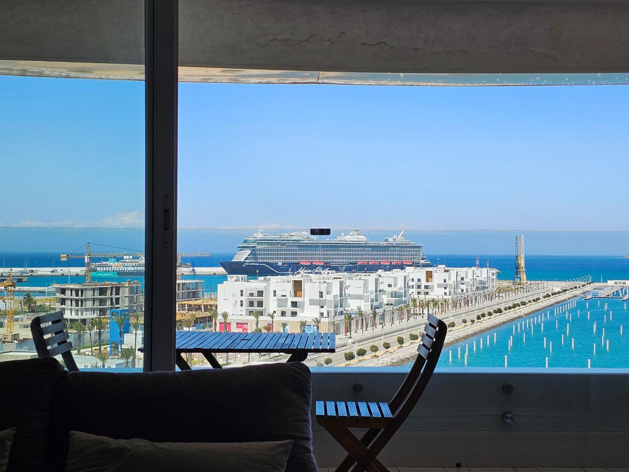 Ocean View Apartment With Airco Tanger Exterior foto
